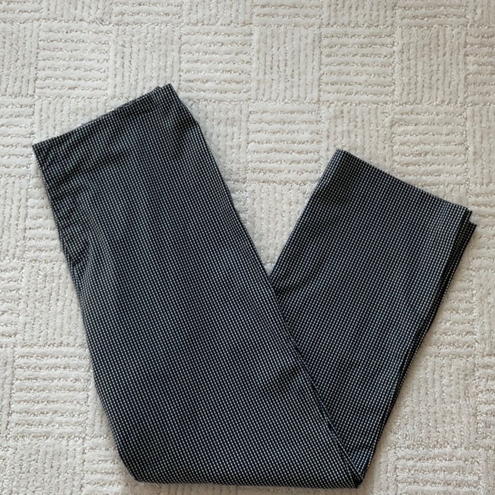 Vintage Gap Black/White Checked Cropped Pants.